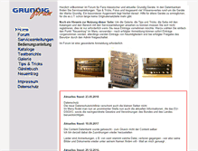 Tablet Screenshot of gr-forum.de